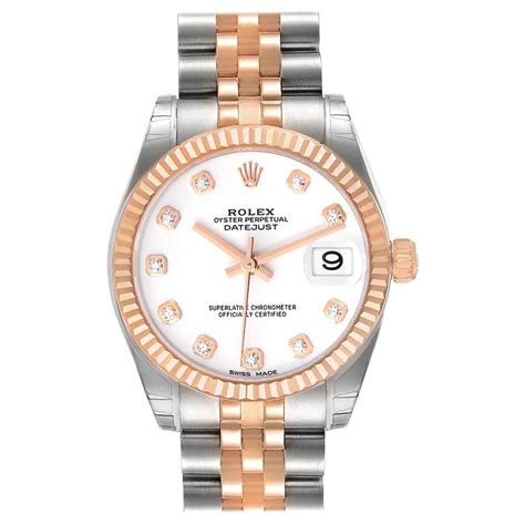 rolex damenuhr rotgold